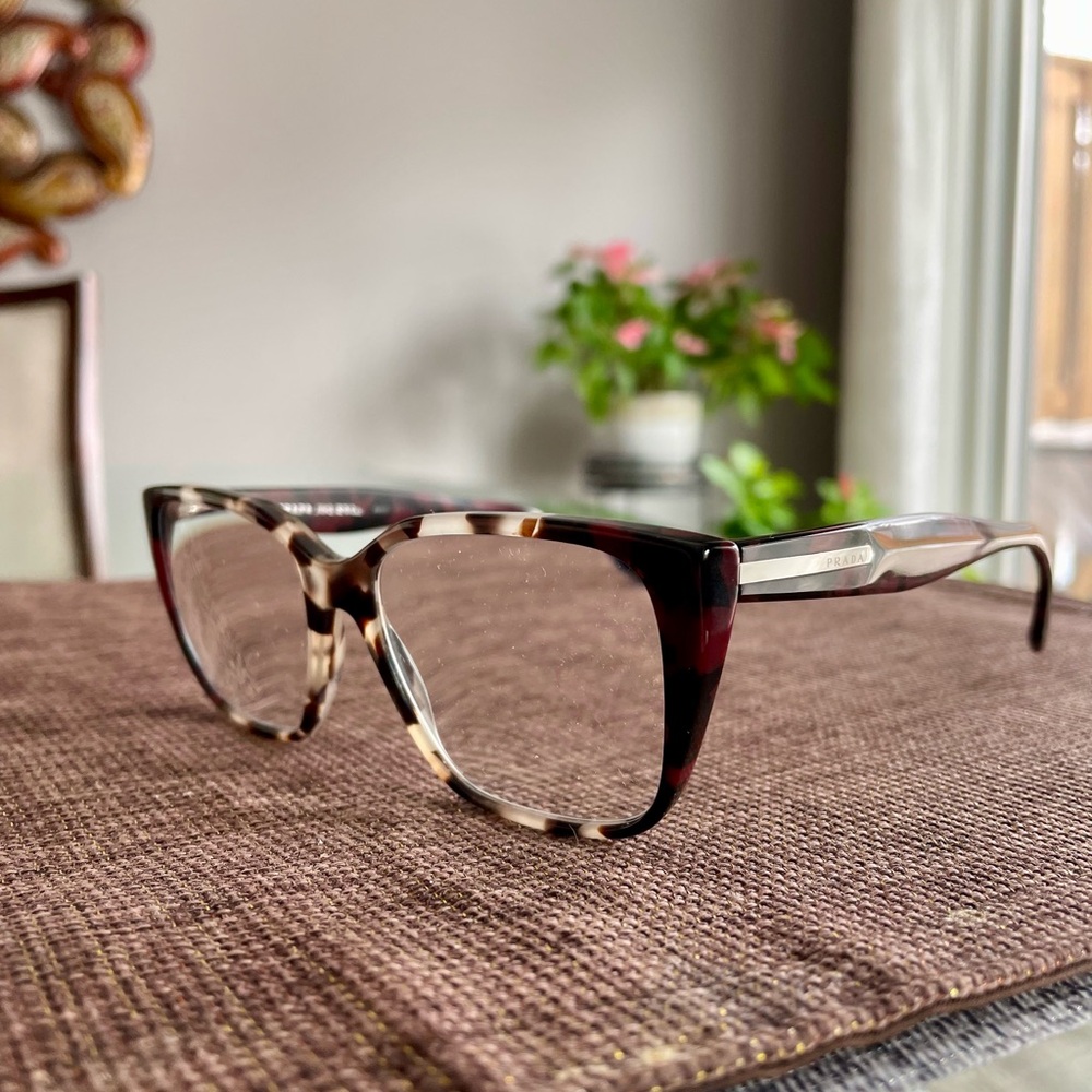 Prada Tortoise Pattern Eyewear